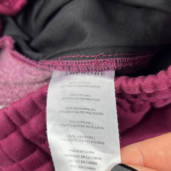 Zanerobe Jumpa Fleece Jogger GD Boysenberry Size 30 NEW - Picture 6 of 10